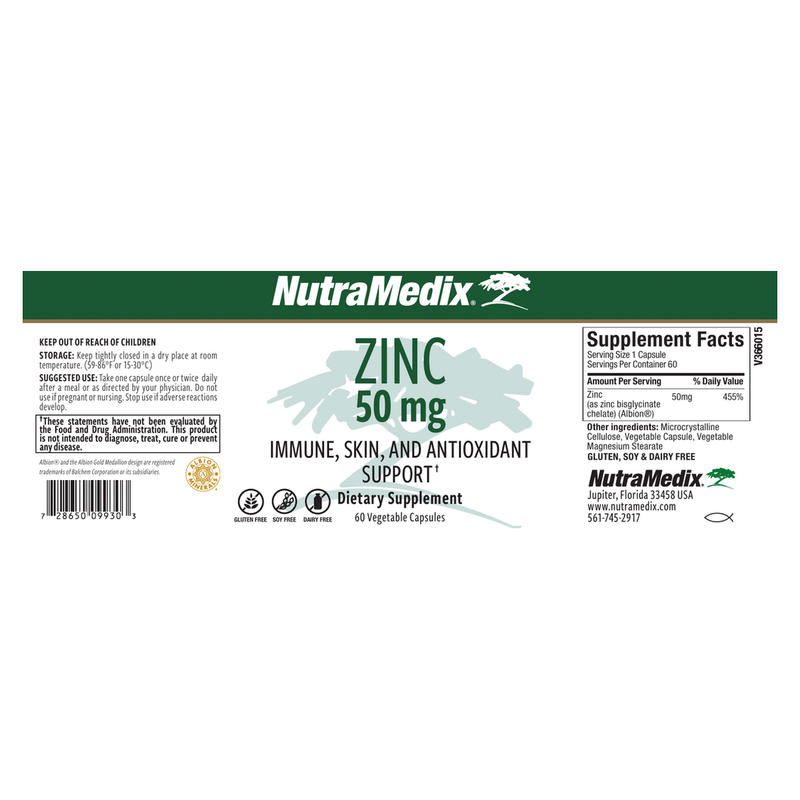 Zinc (60 Capsules)