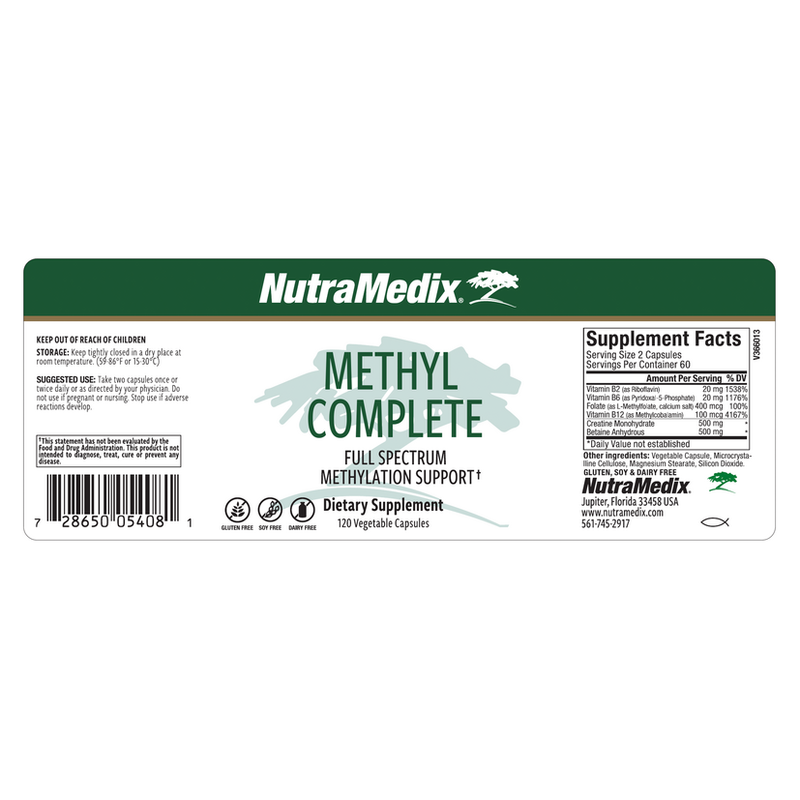 Methyl Complete (120 Capsules)