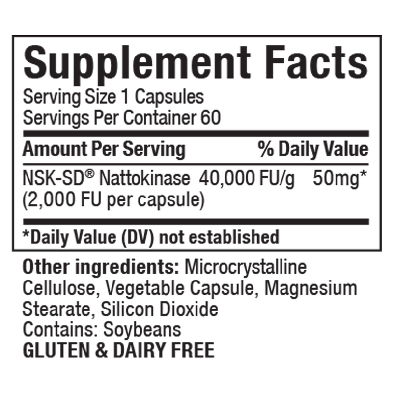 Nattokinase (60 Capsules)