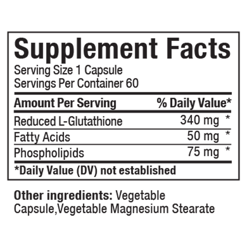 Liposomal Glutathione (60 Capsules)