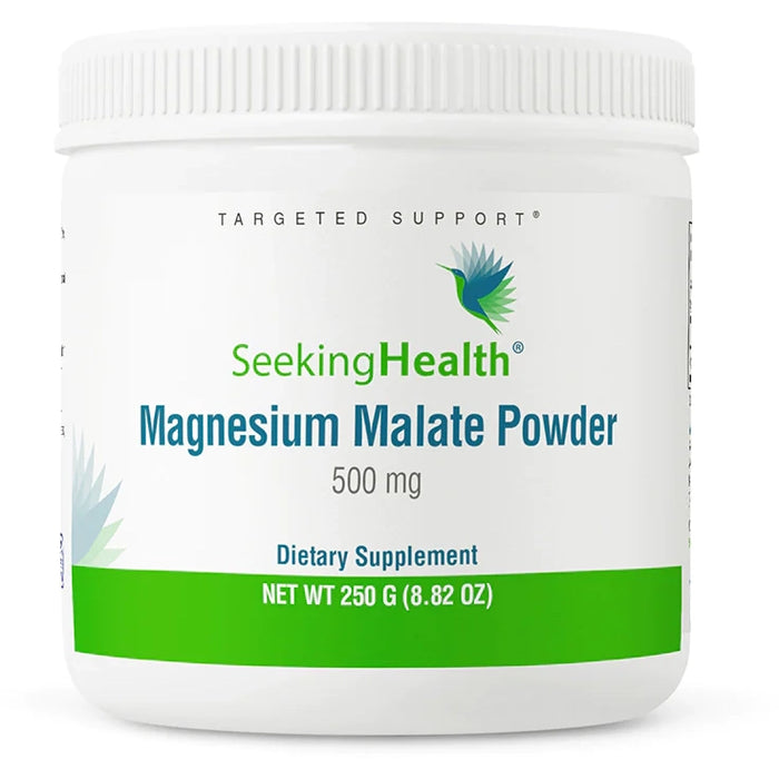 Magnesium Malate 500 mg (8.82 Ounces Powder)