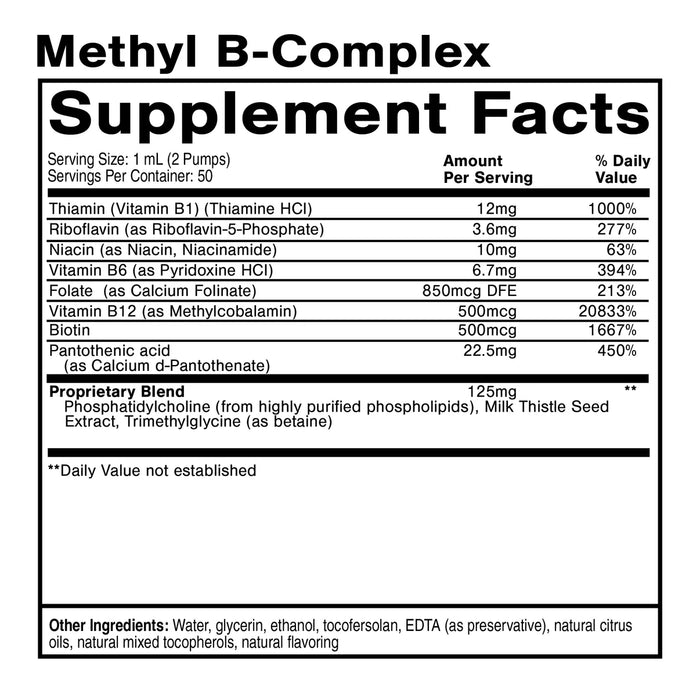 Methyl B Complex Liposomal (50 ml)