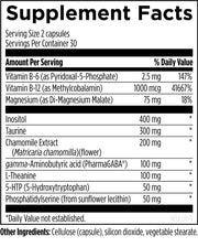 NeuroCalm (60 Capsules) Supplement Facts