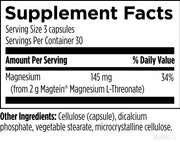 Neuromag Sport (90 Capsules) Supplement Facts