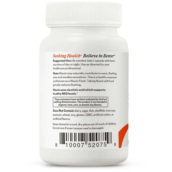 Niacin 50 mg (100 Capsules)