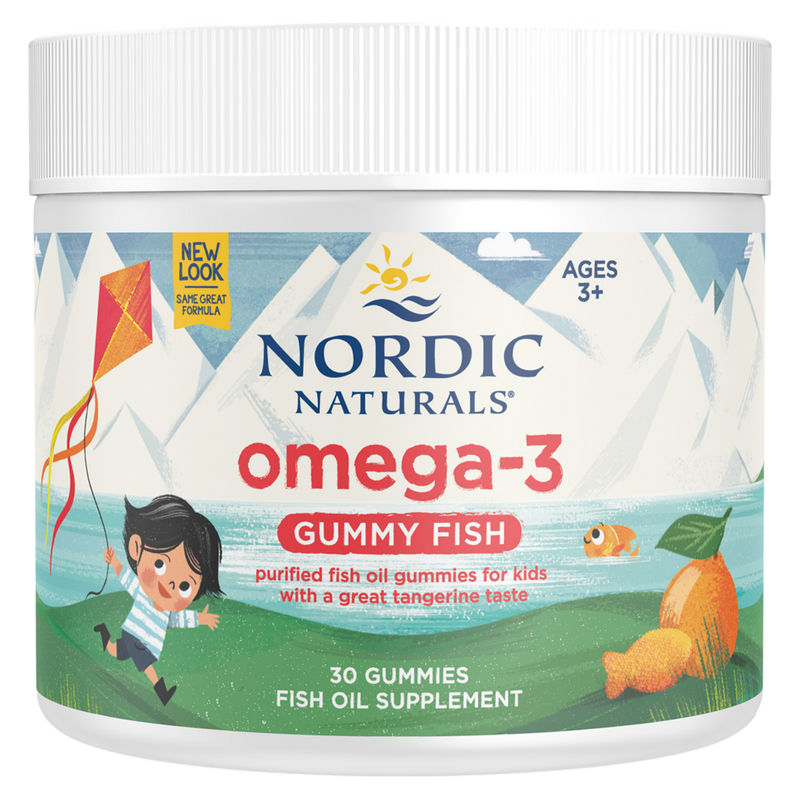 Nordic® Omega-3 Gummy Fish (30 Gummies)