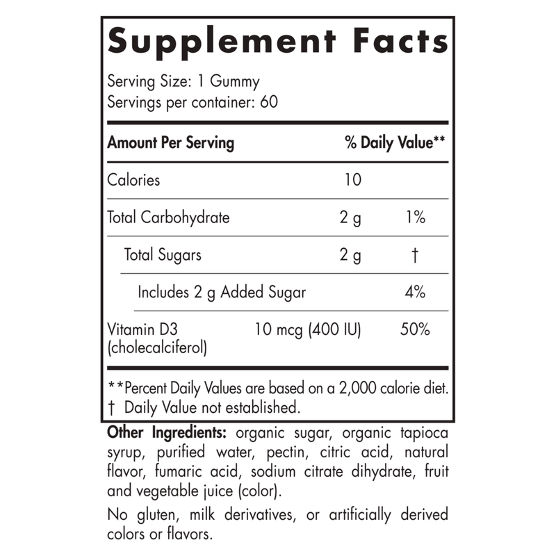 Vitamin D3 Gummies Kids
