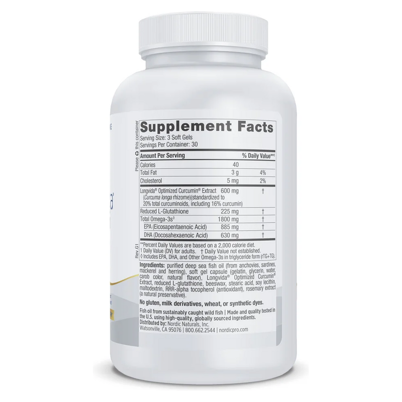ProOmega® Curcumin (Formerly ProOmega CRP) (90 Softgels)