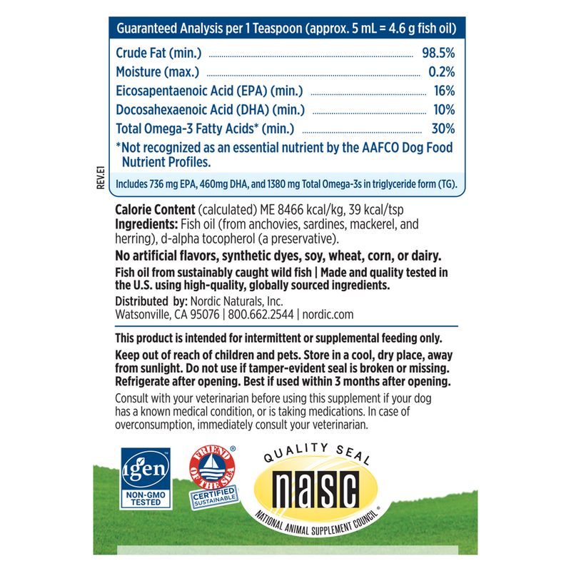 Omega-3 Pet (Large to Very Large dogs) (16 oz)