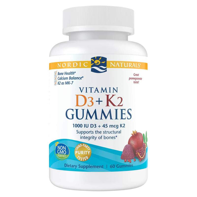 Vitamin D3+K2 Gummies (60 Gummies)
