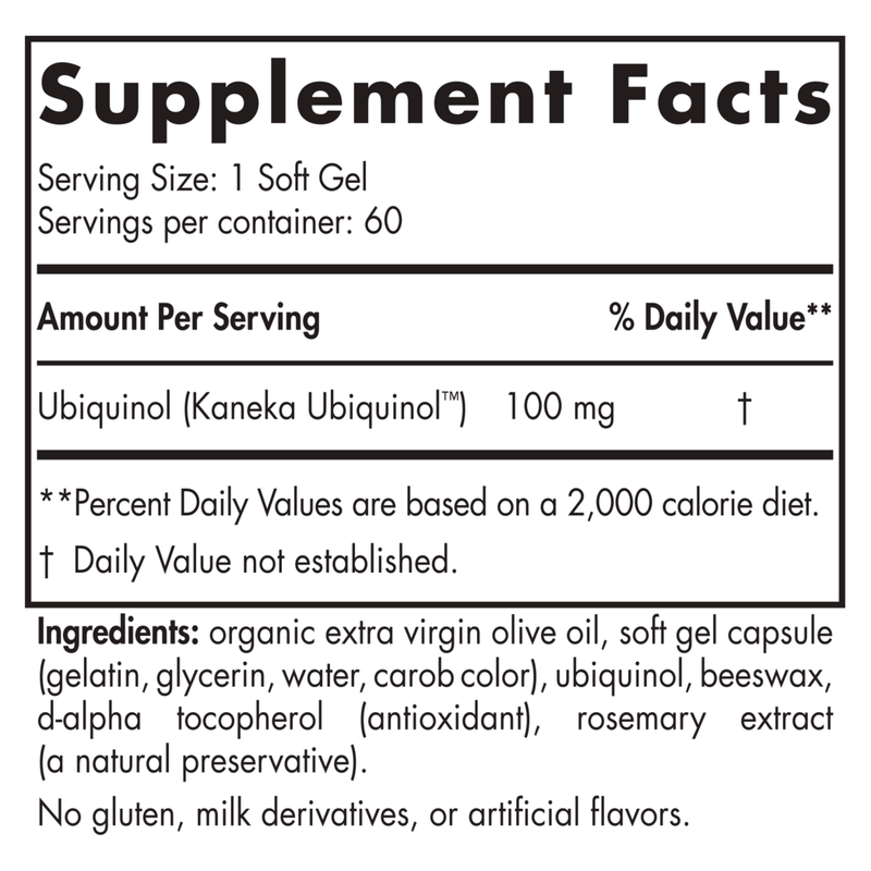 Nordic CoQ10 Ubiquinol™ (60 Softgels)
