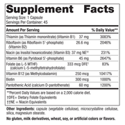 Vitamin B Complex (45 Capsules)