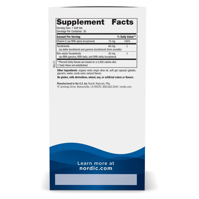 Vitamin E Complex (30 Softgels)