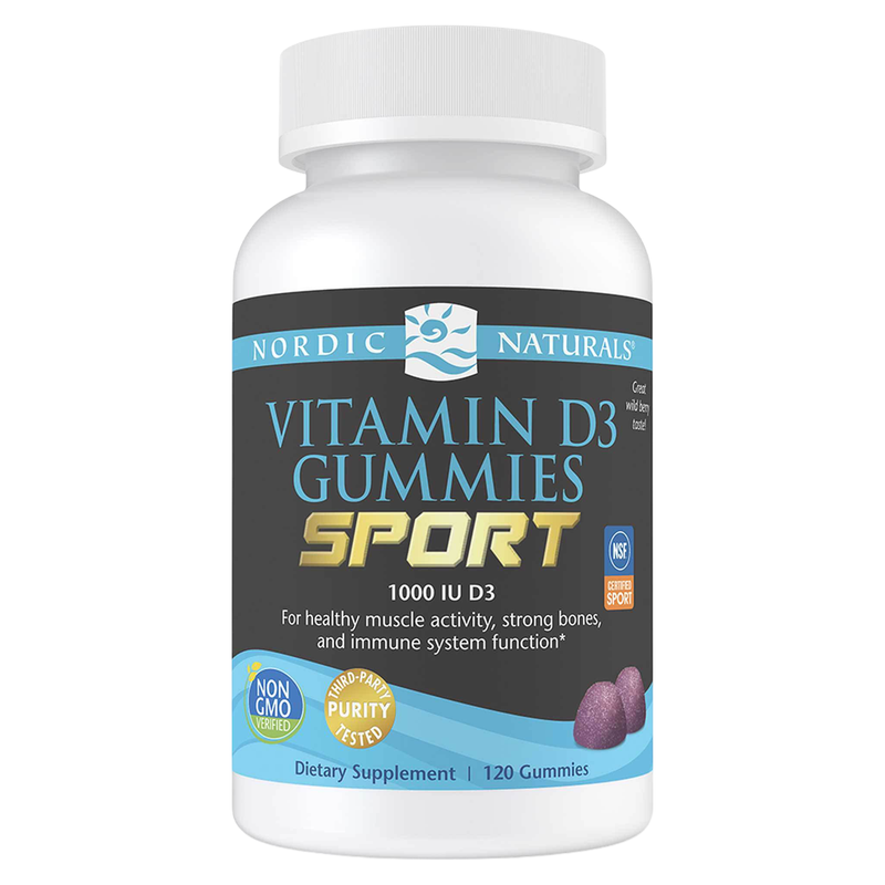 Vitamin D3 Gummies Sport (120 Gummies)