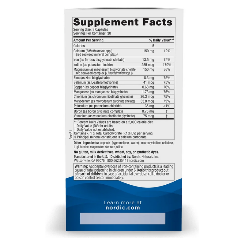 Multi Minerals (90 Capsules)