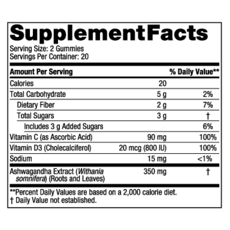 Stress Relief Gummies (40 Gummies)