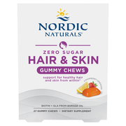 Zero Sugar Hair & Skin Gummy Chews (27 Gummies)