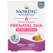Zero Sugar Prenatal DHA Gummy Chews (27 Gummies)