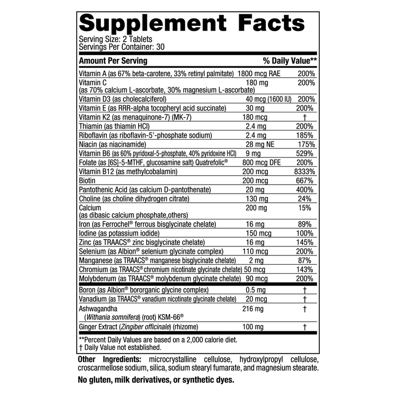 Women's Multivitamin Extra Strength (60 Tablets)
