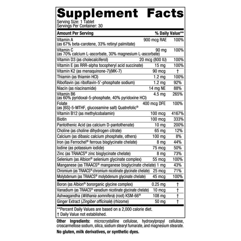 Women's One Daily Multivitamin (30 Tablets)