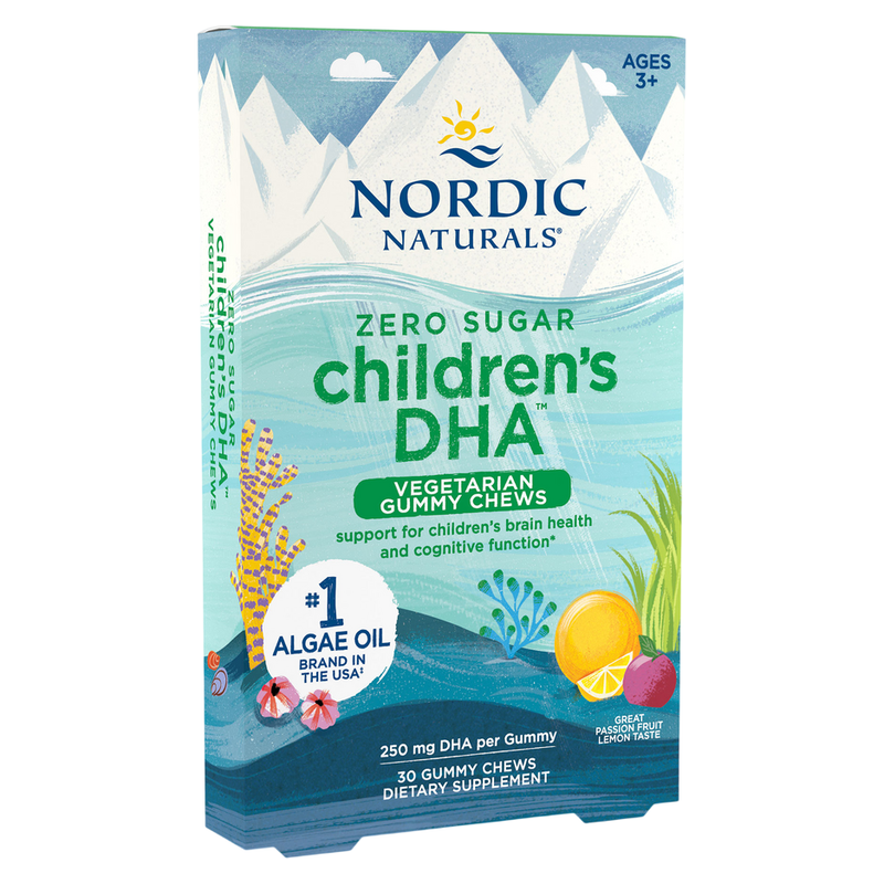 Zero Sugar Children's DHA™ Vegetarian Gummy (30 Gummies)