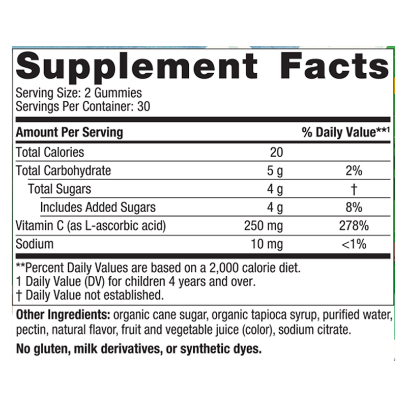 Kids Vitamin C Gummies (60 Gummies)