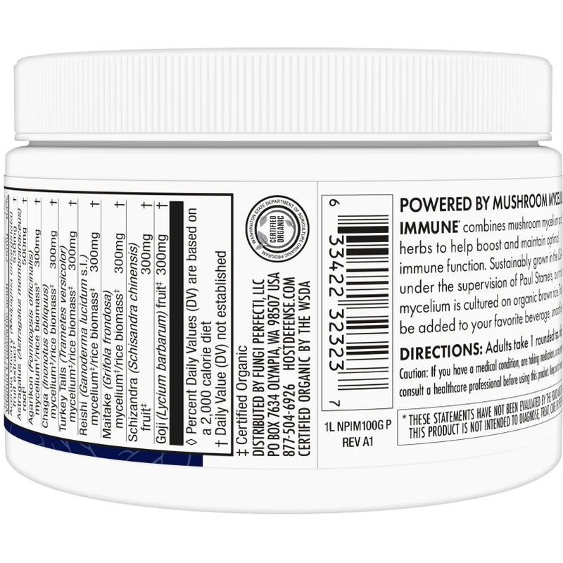 MycoBotanicals Immune (3.5 oz Powder)