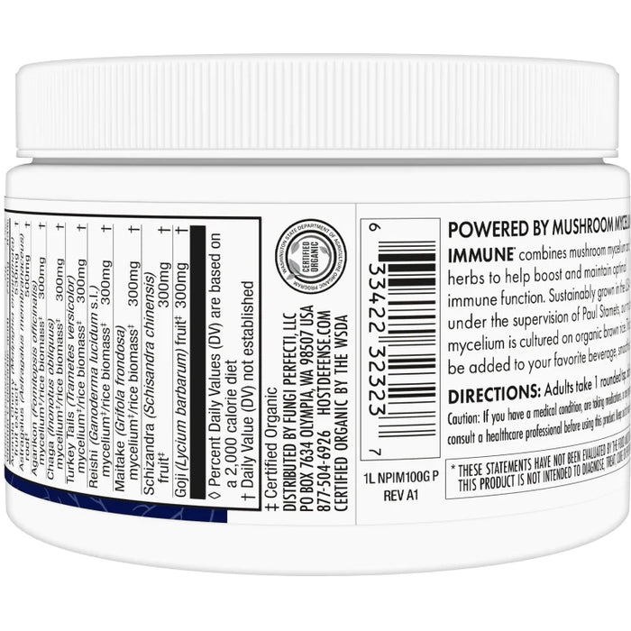 MycoBotanicals Immune (3.5 oz Powder)-Vitamins & Supplements-Host Defense-Pine Street Clinic