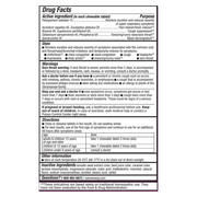 Umcka® Cold+Flu Berry Chewable label