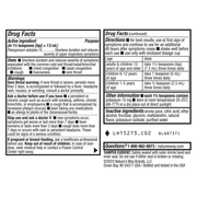 Umcka® ColdCare Alcohol Free Cherry Syrup NW-15273 label