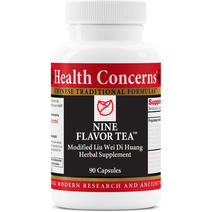 Health Concerns - Nine Flavor Tea (90 Capsules) - 