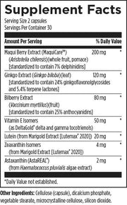 OcuForce Blue (60 Capsules) Supplement Facts