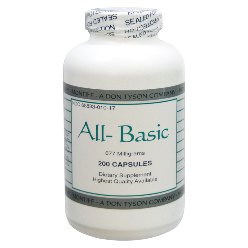 All-Basic 677mg (200 Capsules)