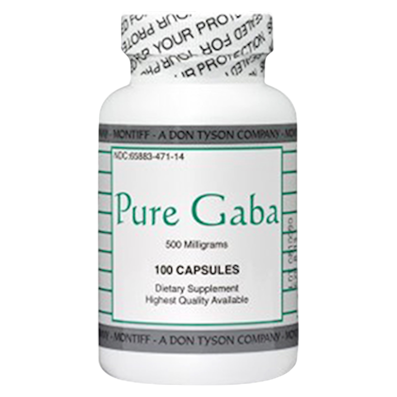 Pure Gaba 500mg (100 Capsules)