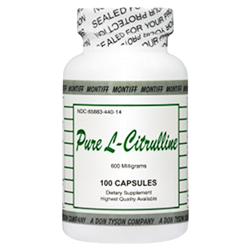 Pure L-Citrulline 600mg (100 Capsules)