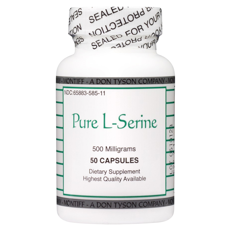 Pure L-Serine (50 Capsules)