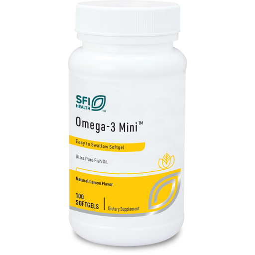 Klaire Labs - SFI Health - Omega-3 Mini Fish Oil (100 Softgels) - 