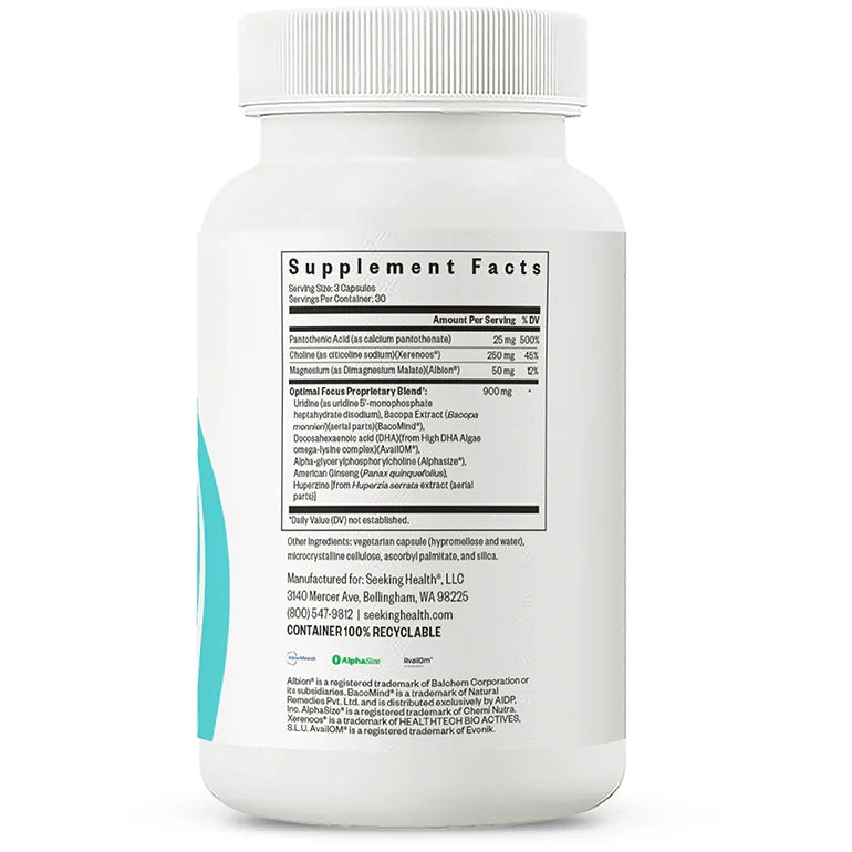 Optimal Focus (90 Capsules)