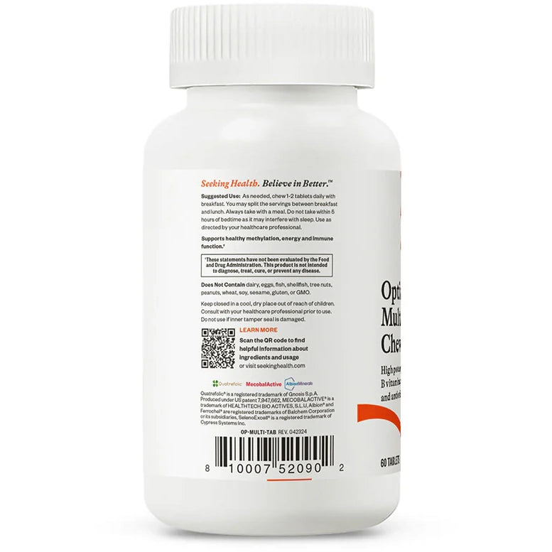 Optimal Multivitamin Chewable (60 Tablets)