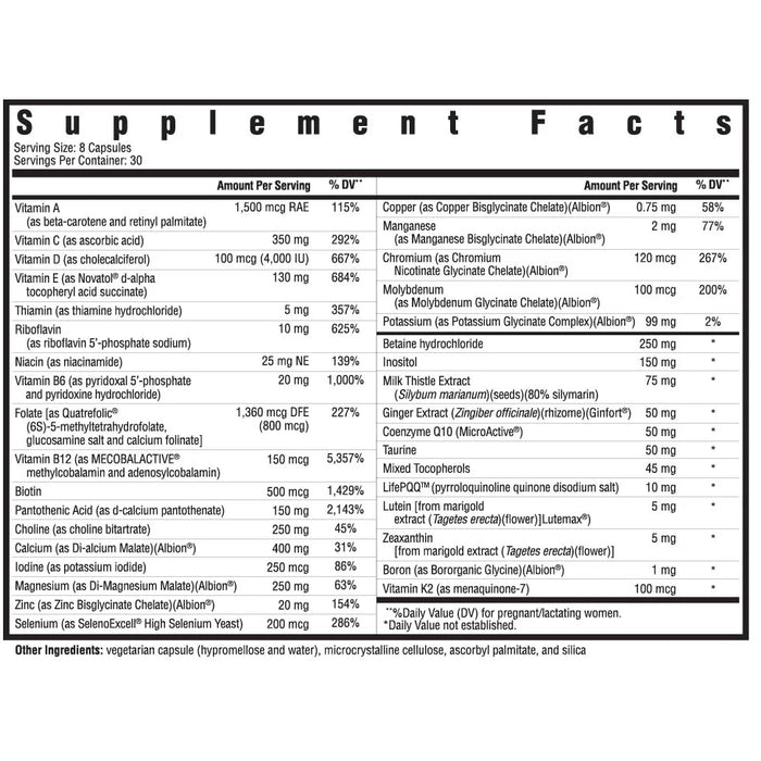 Optimal Prenatal (240 Capsules)