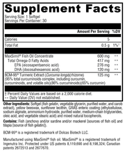 Omega MonoPure Curcumin EC (30 Softgels)