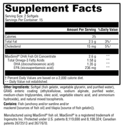 Omega MonoPure DHA EC (30 Softgels)