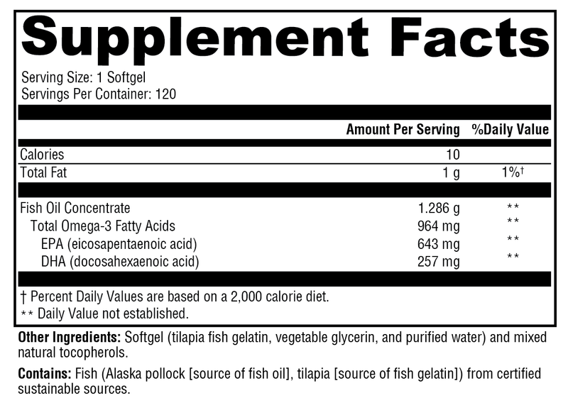 OmegaPure 900-TG (120 Softgels)
