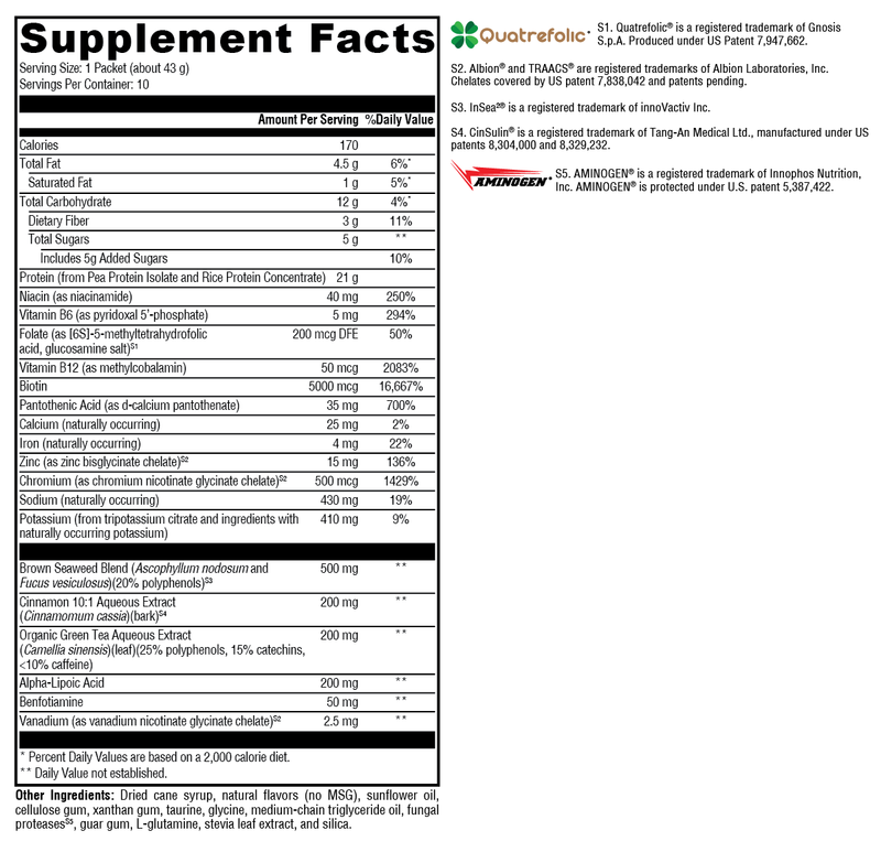 OptiMetaboliX 2:1 Vanilla Delight (10 Servings)