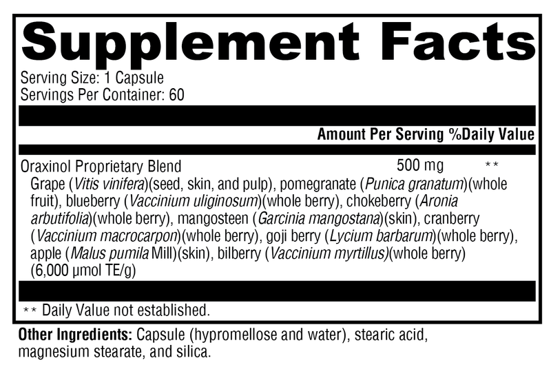 Oraxinol (60 Capsules)