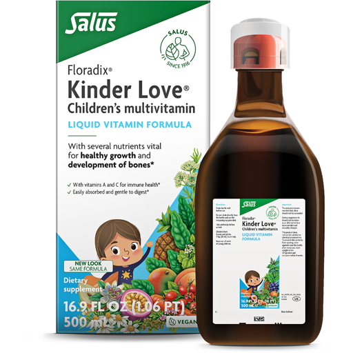 Floradix Kinder Love Gluten-Free Children's Multivitamin (8.5 Ounces)
