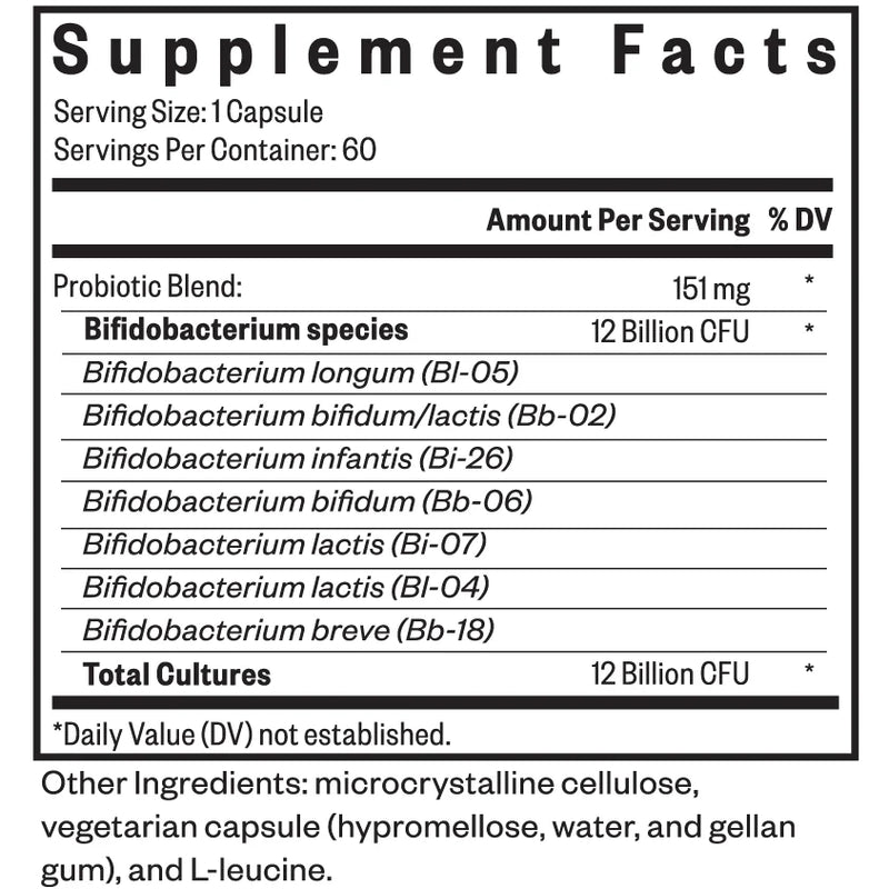 ProBiota Bifidobacterium (60 Capsules)