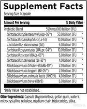 ProbioMed 100 (30 Capsules) Supplement Facts