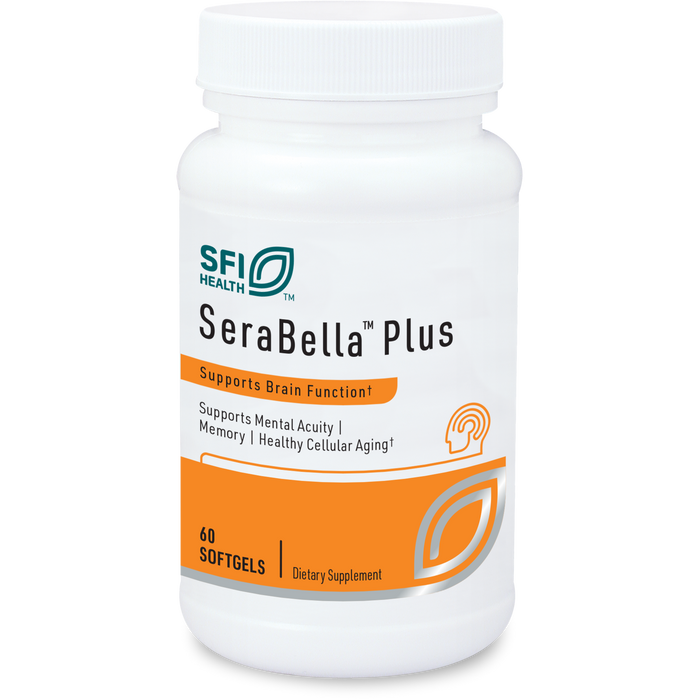 Klaire Labs - SFI Health - SeraBella Plus (Phosphatidyl Serine) (60 Softgels) - 