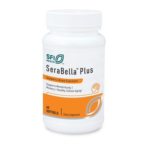 SeraBella Plus (Phosphatidyl Serine) (60 Softgels)-Vitamins & Supplements-Klaire Labs - SFI Health-Pine Street Clinic